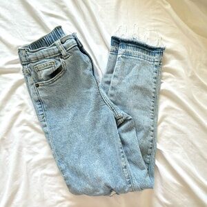 Cat & Jack High Rise Straight Leg Jeans